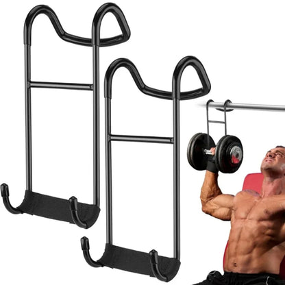 Dumbbell Spotter Hooks