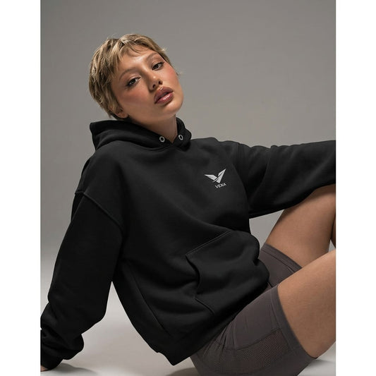 VEXA "The Silent" Heavyweight Hoodie - Onyx Black